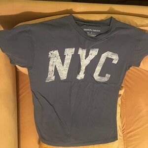 Grayson Threads Slate Blue NYC Graphic Tee